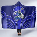 Canterbury Bankstown Bulldogs Rugby Mascot Hooded Blanket Australian Rugby Culture - Tribal Inspired Bulldog