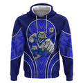 Canterbury Bankstown Bulldogs Rugby Mascot Hoodie Australian Rugby Culture - Tribal Inspired Bulldog