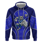 Canterbury Bankstown Bulldogs Rugby Mascot Hoodie Australian Rugby Culture - Tribal Inspired Bulldog