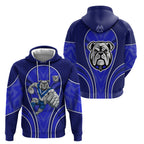 Canterbury Bankstown Bulldogs Rugby Mascot Hoodie Australian Rugby Culture - Tribal Inspired Bulldog