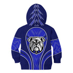 Canterbury Bankstown Bulldogs Rugby Mascot Kid Hoodie Australian Rugby Culture - Tribal Inspired Bulldog