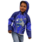 Canterbury Bankstown Bulldogs Rugby Mascot Kid Hoodie Australian Rugby Culture - Tribal Inspired Bulldog