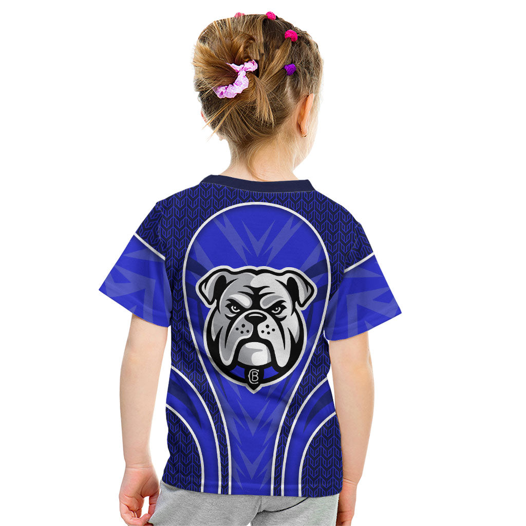 Canterbury Bankstown Bulldogs Rugby Mascot Kid T Shirt Australian Rugby Culture - Tribal Inspired Bulldog