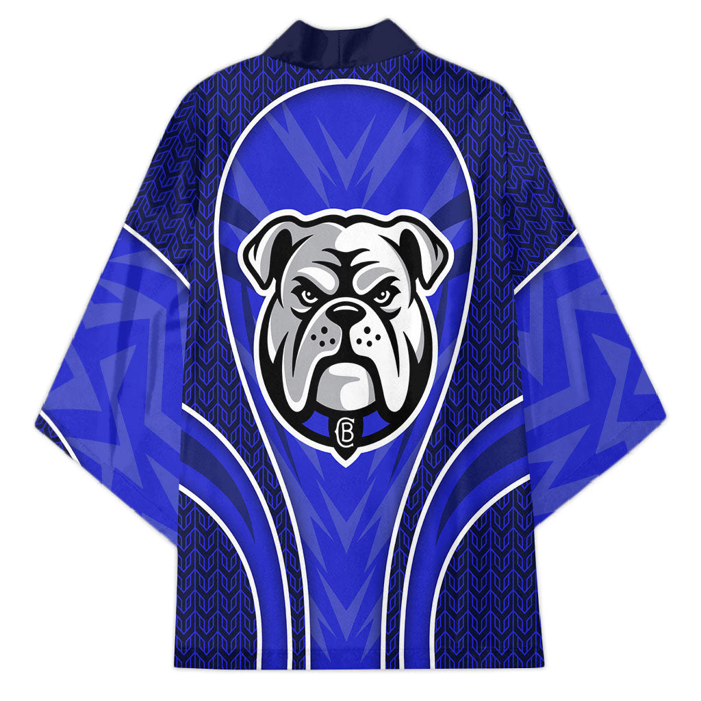 Canterbury Bankstown Bulldogs Rugby Mascot Kimono Australian Rugby Culture - Tribal Inspired Bulldog