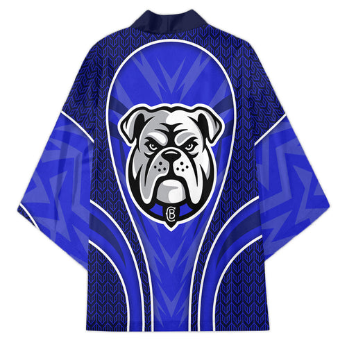 Canterbury Bankstown Bulldogs Rugby Mascot Kimono Australian Rugby Culture - Tribal Inspired Bulldog