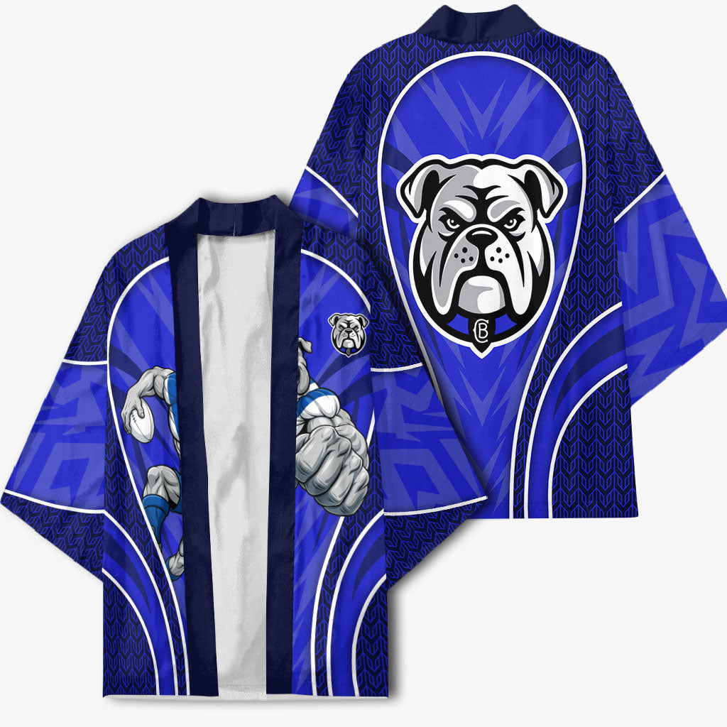 Canterbury Bankstown Bulldogs Rugby Mascot Kimono Australian Rugby Culture - Tribal Inspired Bulldog