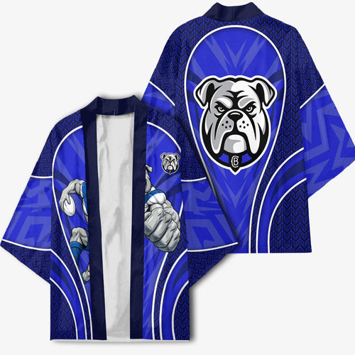 Canterbury Bankstown Bulldogs Rugby Mascot Kimono Australian Rugby Culture - Tribal Inspired Bulldog