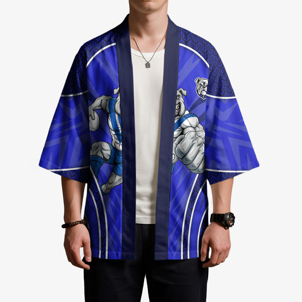Canterbury Bankstown Bulldogs Rugby Mascot Kimono Australian Rugby Culture - Tribal Inspired Bulldog