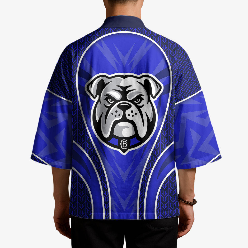 Canterbury Bankstown Bulldogs Rugby Mascot Kimono Australian Rugby Culture - Tribal Inspired Bulldog