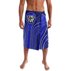 Canterbury Bankstown Bulldogs Rugby Mascot Lavalava Australian Rugby Culture - Tribal Inspired Bulldog