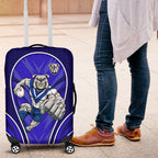 Canterbury Bankstown Bulldogs Rugby Mascot Luggage Cover Australian Rugby Culture - Tribal Inspired Bulldog