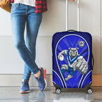 Canterbury Bankstown Bulldogs Rugby Mascot Luggage Cover Australian Rugby Culture - Tribal Inspired Bulldog