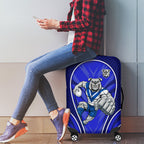 Canterbury Bankstown Bulldogs Rugby Mascot Luggage Cover Australian Rugby Culture - Tribal Inspired Bulldog