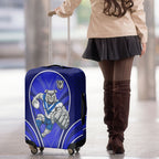 Canterbury Bankstown Bulldogs Rugby Mascot Luggage Cover Australian Rugby Culture - Tribal Inspired Bulldog