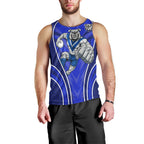 Canterbury Bankstown Bulldogs Rugby Mascot Men Tank Top Australian Rugby Culture - Tribal Inspired Bulldog