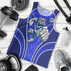 Canterbury Bankstown Bulldogs Rugby Mascot Men Tank Top Australian Rugby Culture - Tribal Inspired Bulldog