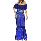 Canterbury Bankstown Bulldogs Rugby Mascot Mermaid Dress Australian Rugby Culture - Tribal Inspired Bulldog