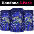 Canterbury Bankstown Bulldogs Rugby Mascot Neck Gaiter Australian Rugby Culture - Tribal Inspired Bulldog