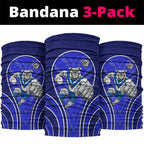 Canterbury Bankstown Bulldogs Rugby Mascot Neck Gaiter Australian Rugby Culture - Tribal Inspired Bulldog