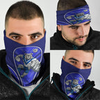 Canterbury Bankstown Bulldogs Rugby Mascot Neck Gaiter Australian Rugby Culture - Tribal Inspired Bulldog