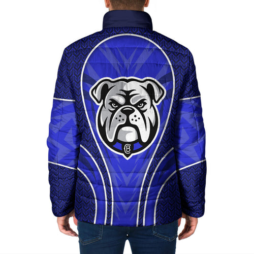 Canterbury Bankstown Bulldogs Rugby Mascot Padded Jacket Australian Rugby Culture - Tribal Inspired Bulldog