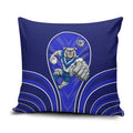 Canterbury Bankstown Bulldogs Rugby Mascot Pillow Cover Australian Rugby Culture - Tribal Inspired Bulldog