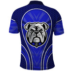 Canterbury Bankstown Bulldogs Rugby Mascot Polo Shirt Australian Rugby Culture - Tribal Inspired Bulldog