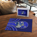 Canterbury Bankstown Bulldogs Rugby Mascot Puzzle Australian Rugby Culture - Tribal Inspired Bulldog