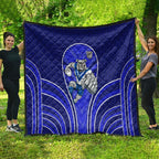 Canterbury Bankstown Bulldogs Rugby Mascot Quilt Australian Rugby Culture - Tribal Inspired Bulldog