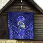Canterbury Bankstown Bulldogs Rugby Mascot Quilt Australian Rugby Culture - Tribal Inspired Bulldog