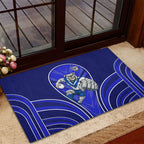 Canterbury Bankstown Bulldogs Rugby Mascot Rubber Doormat Australian Rugby Culture - Tribal Inspired Bulldog
