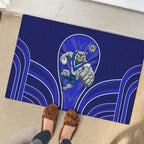 Canterbury Bankstown Bulldogs Rugby Mascot Rubber Doormat Australian Rugby Culture - Tribal Inspired Bulldog