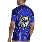Canterbury Bankstown Bulldogs Rugby Mascot Rugby Jersey Australian Rugby Culture - Tribal Inspired Bulldog