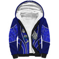 Canterbury Bankstown Bulldogs Rugby Mascot Sherpa Hoodie Australian Rugby Culture - Tribal Inspired Bulldog