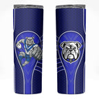 Canterbury Bankstown Bulldogs Rugby Mascot Skinny Tumbler Australian Rugby Culture - Tribal Inspired Bulldog