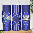 Canterbury Bankstown Bulldogs Rugby Mascot Skinny Tumbler Australian Rugby Culture - Tribal Inspired Bulldog