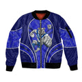 Canterbury Bankstown Bulldogs Rugby Mascot Sleeve Zip Bomber Jacket Australian Rugby Culture - Tribal Inspired Bulldog