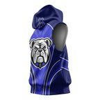 Canterbury Bankstown Bulldogs Rugby Mascot Sleeveless Hoodie Australian Rugby Culture - Tribal Inspired Bulldog