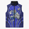 Canterbury Bankstown Bulldogs Rugby Mascot Sleeveless Puffer Jacket Australian Rugby Culture - Tribal Inspired Bulldog