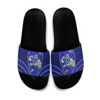 Canterbury Bankstown Bulldogs Rugby Mascot Slide Sandals Australian Rugby Culture - Tribal Inspired Bulldog