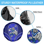 Canterbury Bankstown Bulldogs Rugby Mascot Spare Tire Cover Australian Rugby Culture - Tribal Inspired Bulldog