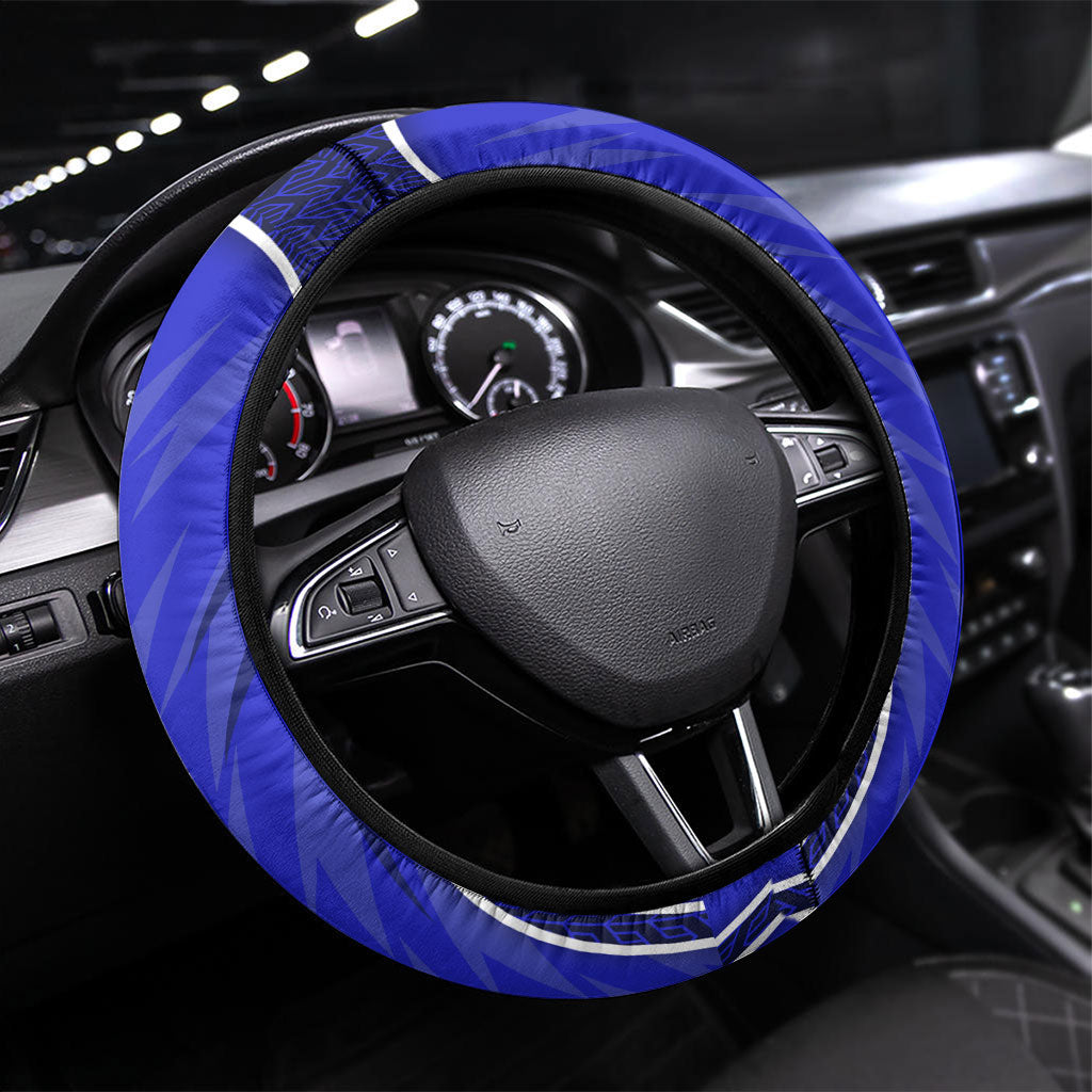 Canterbury Bankstown Bulldogs Rugby Mascot Steering Wheel Cover Australian Rugby Culture - Tribal Inspired Bulldog