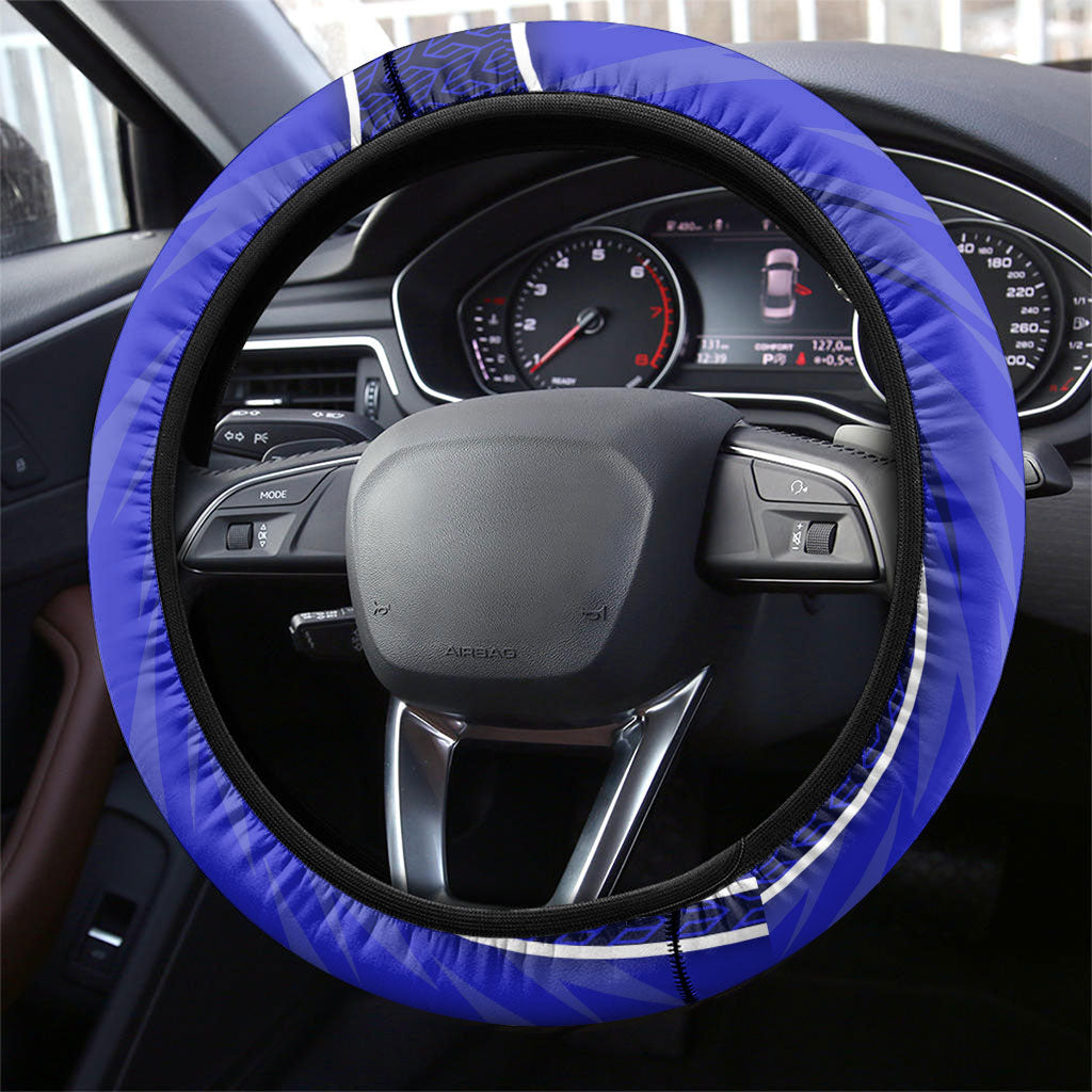 Canterbury Bankstown Bulldogs Rugby Mascot Steering Wheel Cover Australian Rugby Culture - Tribal Inspired Bulldog