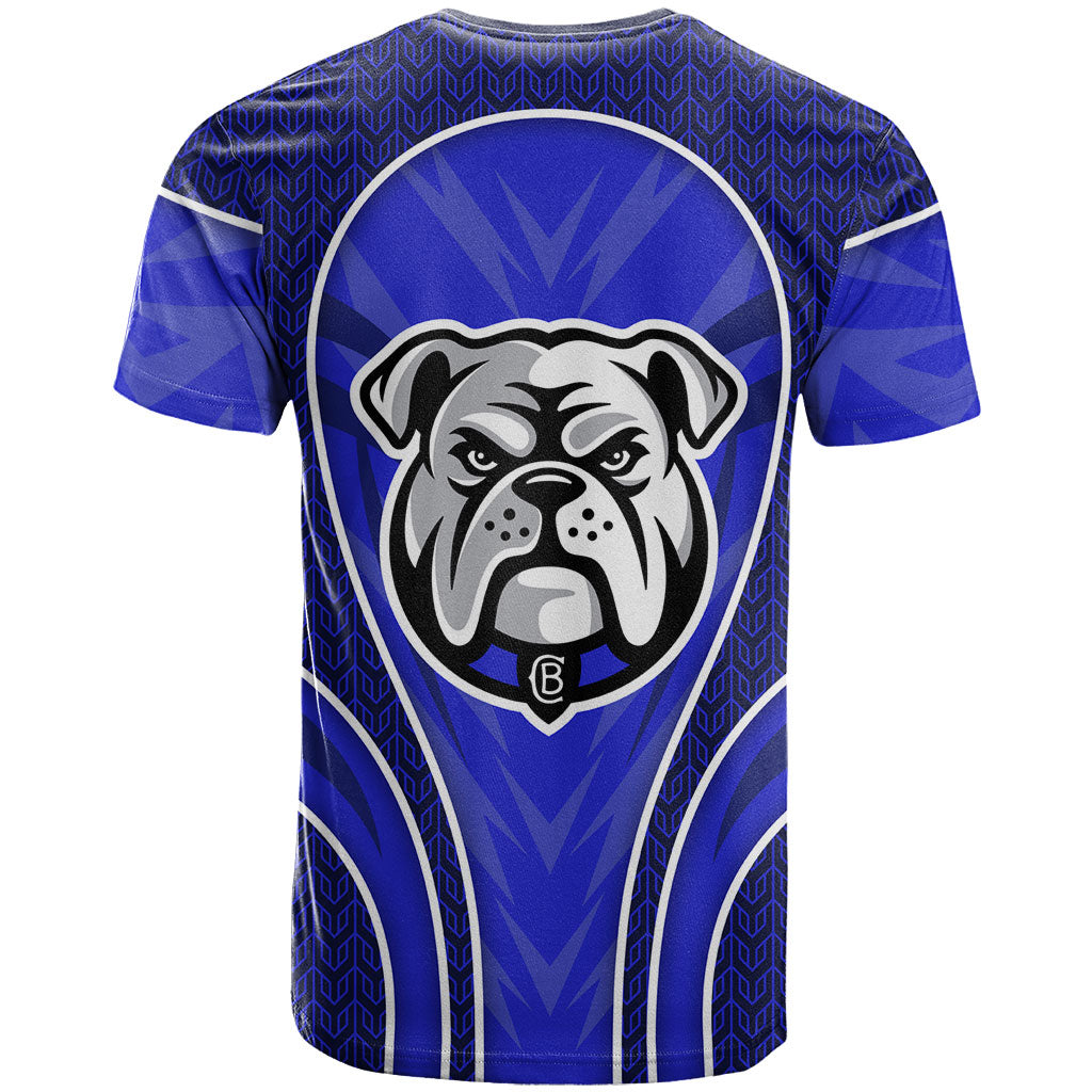 Canterbury Bankstown Bulldogs Rugby Mascot T Shirt Australian Rugby Culture - Tribal Inspired Bulldog