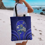 Canterbury Bankstown Bulldogs Rugby Mascot Tote Bag Australian Rugby Culture - Tribal Inspired Bulldog