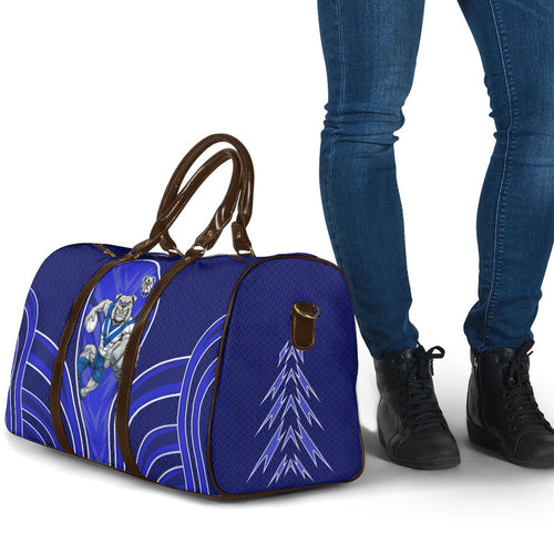 Canterbury Bankstown Bulldogs Rugby Mascot Travel Bag Australian Rugby Culture - Tribal Inspired Bulldog
