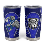 Canterbury Bankstown Bulldogs Rugby Mascot Tumbler Cup Australian Rugby Culture - Tribal Inspired Bulldog