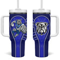 Canterbury Bankstown Bulldogs Rugby Mascot Tumbler With Handle Australian Rugby Culture - Tribal Inspired Bulldog