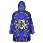 Canterbury Bankstown Bulldogs Rugby Mascot Wearable Blanket Hoodie Australian Rugby Culture - Tribal Inspired Bulldog