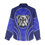Canterbury Bankstown Bulldogs Rugby Mascot Women Casual Shirt Australian Rugby Culture - Tribal Inspired Bulldog